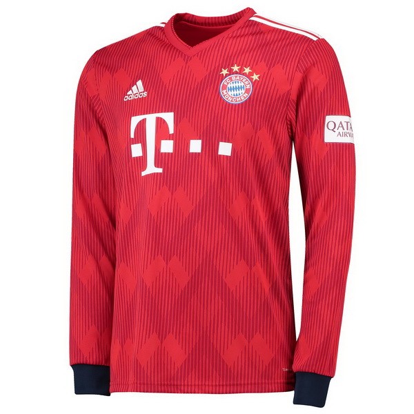 Thailande Maillot Football Bayern Domicile ML 2018-19 Rouge